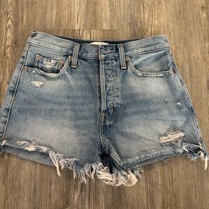 Pistola Distressed Denim Women Shorts